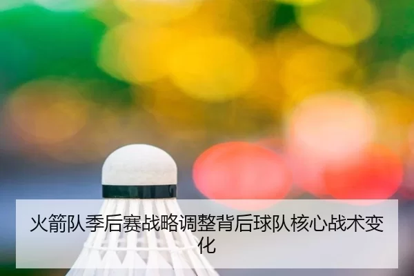 火箭队季后赛战略调整背后球队核心战术变化